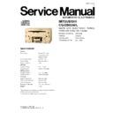 Panasonic CQ-EB0260L (serv.man2) Service Manual