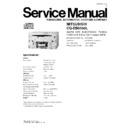 Panasonic CQ-EB0560L Service Manual