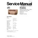 Panasonic CQ-EB6260L Service Manual