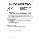 Panasonic CQ-EF1260L (serv.man2) Service Manual Supplement
