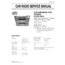 Panasonic CQ-EF1561L Service Manual
