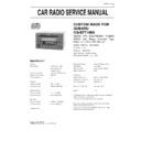 Panasonic CQ-EF7160A Service Manual