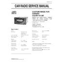 Panasonic CQ-EF7181AK Service Manual