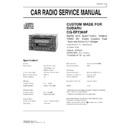 Panasonic CQ-EF7260F Service Manual