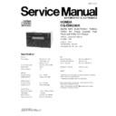Panasonic CQ-EH0280K (serv.man2) Service Manual