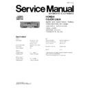 Panasonic CQ-EH1280A (serv.man4) Service Manual