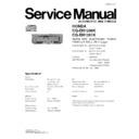 Panasonic CQ-EH1280K, CQ-EH1281K Service Manual