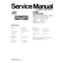 Panasonic CQ-EH1464A Service Manual