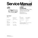Panasonic CQ-EH3260A (serv.man3) Service Manual