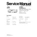 Panasonic CQ-EH3461A Service Manual