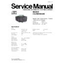 Panasonic CQ-EM4560AK Service Manual