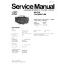 Panasonic CQ-EM4571AK Service Manual