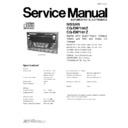 cq-en7160z, cq-en7161z service manual