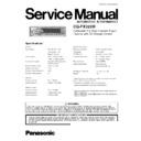 Panasonic CQ-FX323W Service Manual