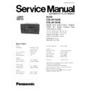 Panasonic CQ-JA1920L, CQ-JA1924L Service Manual