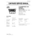 Panasonic CQ-JF1460L (serv.man2) Service Manual