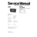 Panasonic CQ-JN8580K Service Manual