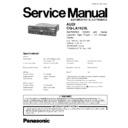 Panasonic CQ-LA1923L Service Manual