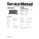 Panasonic CQ-MX0471AK Service Manual