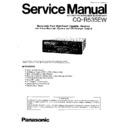 cq-r535ew service manual