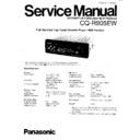 Panasonic CQ-R905EW Service Manual