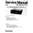 Panasonic CQ-RDP400LEN Service Manual