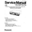Panasonic CQ-RDP735LEN Service Manual