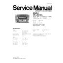 Panasonic CR-LM0180L Service Manual