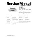 Panasonic CR-LM0280K Service Manual