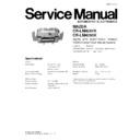 Panasonic CR-LM4281K, CR-LM4283K Service Manual