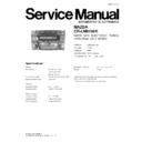 Panasonic CR-LM8160K (serv.man2) Service Manual