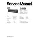 Panasonic CX-CB0360F Service Manual
