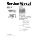 Panasonic CX-CM3060F, CX-CM6060F, CX-BM1060F, CX-BM3060F, CX-BM5060F, CX-BM6060F, CX-BM7060F Service Manual Supplement
