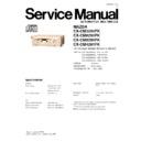cx-cm3290fk, cx-cm6290fk, cx-cm8290fk, cx-cm4291fk (serv.man2) service manual
