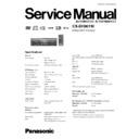 cx-dh801w service manual