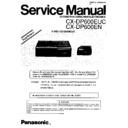 Panasonic CX-DP600EUC, CX-DP600EN Service Manual