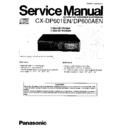 cx-dp601en, cx-dp600aen service manual