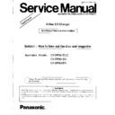 Panasonic CX-DP801EN, CX-DP801EUC, CX-DP803EN Service Manual Supplement