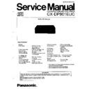 Panasonic CX-DP801EUC Service Manual