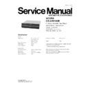 cx-lh9160b service manual