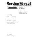 Panasonic CY-CM4591F Service Manual