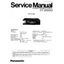 Panasonic CY-DS50D Service Manual