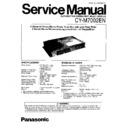 Panasonic CY-M7002EN Service Manual