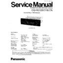 Panasonic RD320LEN, CQ-RD310LEN Service Manual