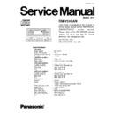Panasonic RM-V53GAN Service Manual