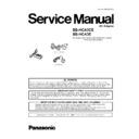 Panasonic BB-HCA3CE, BB-HCA3E Service Manual