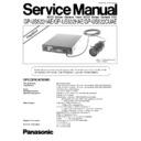 Panasonic GP-US522HAE, GP-US532HAE, GP-US522CUAE Service Manual Simplified