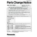 wv-cs570, wv-cs574 service manual parts change notice