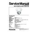 Panasonic WV-CS570, WV-CS574E Service Manual