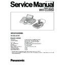 Panasonic WV-CU950 Service Manual
